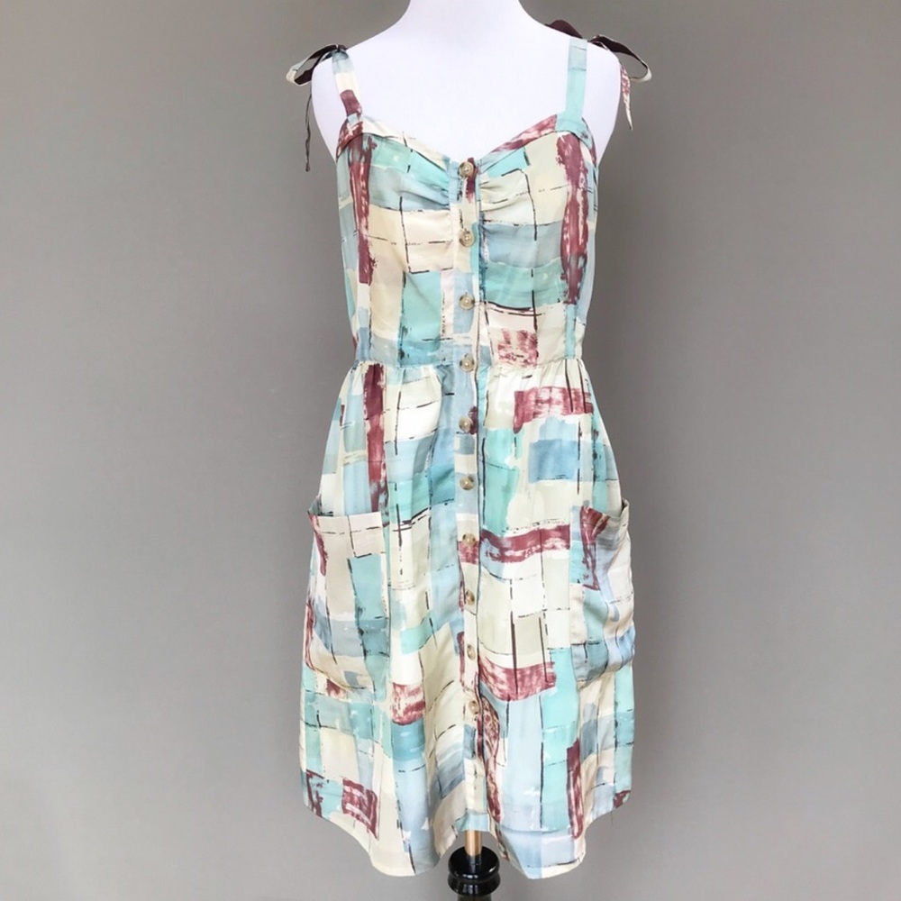ANTHROPOLOGIE Silk Dress - Picture 8 of 8